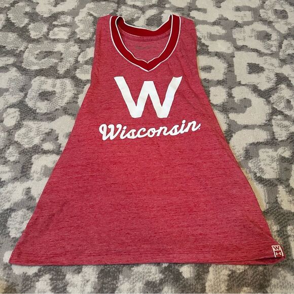 Under Armour Wisconsin Racerback Tank XS - Picture 1 of 3